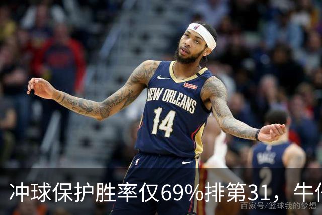 冲球保护胜率仅69%排第31，牛仔进攻线要过老鹰这关